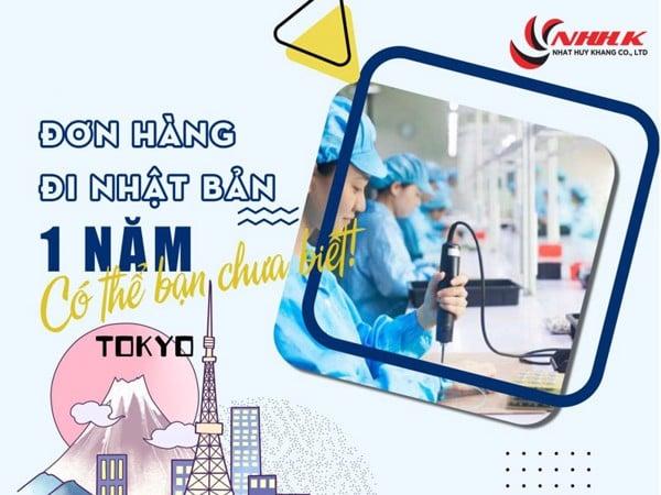 Đơn hàng đi Nhật 1 năm có nhiều ưu điểm