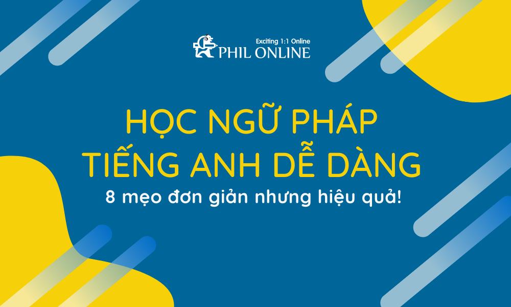 Học ngữ pháp tiếng Anh dễ dàng