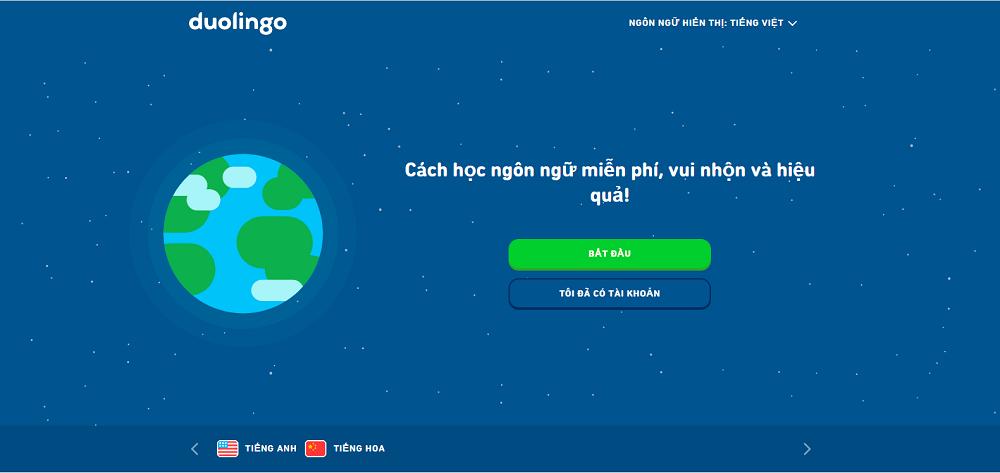 Tài khoản Duolingo