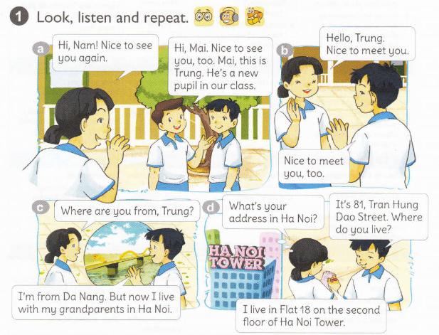 tiếng anh lớp 5 unit 1 lesson 1 lesson 2 lesson 3 ms hoa junior 1