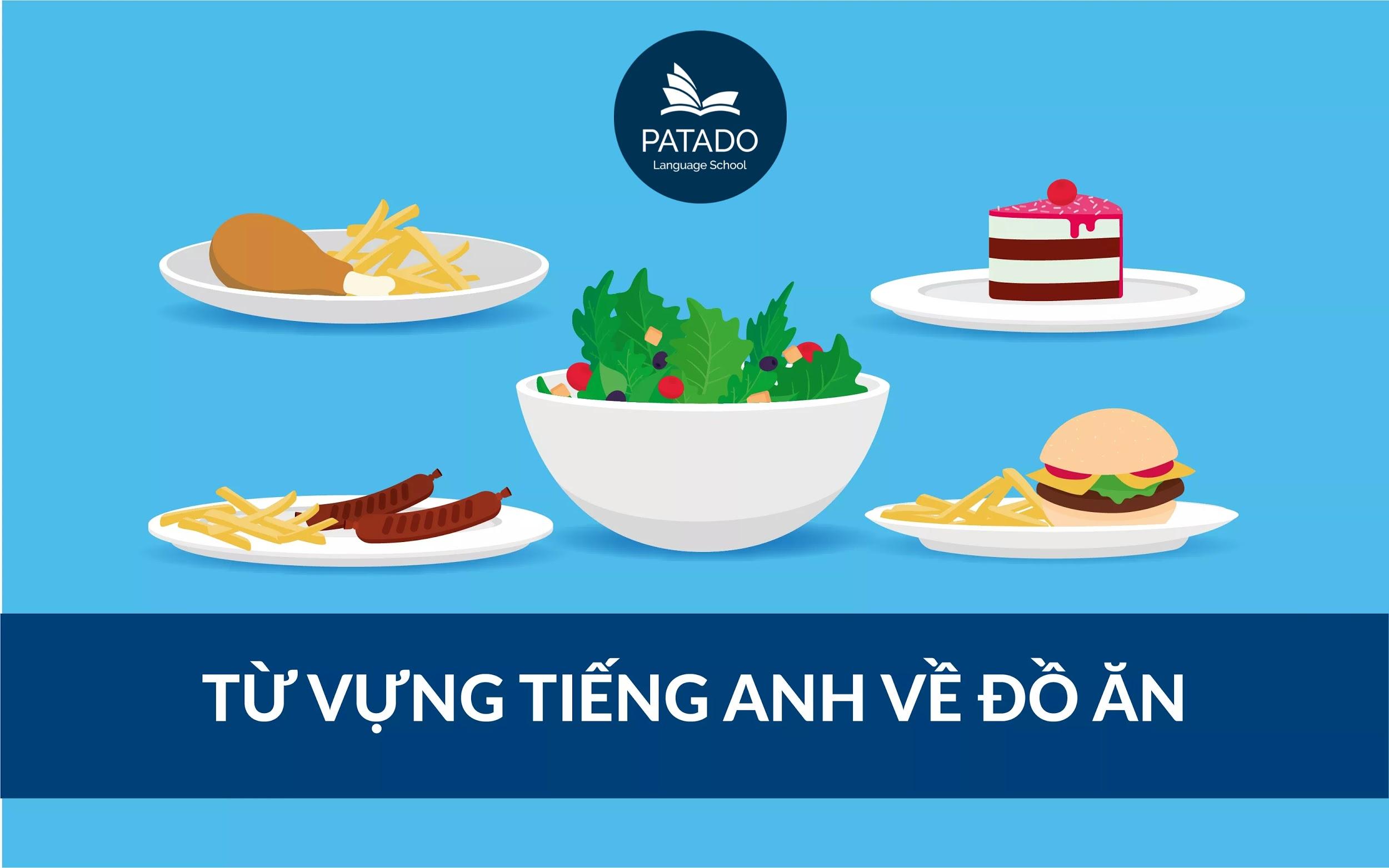 200+ Từ Vựng Tiếng Anh Về Đồ Ăn Bạn Cần Phải Biết