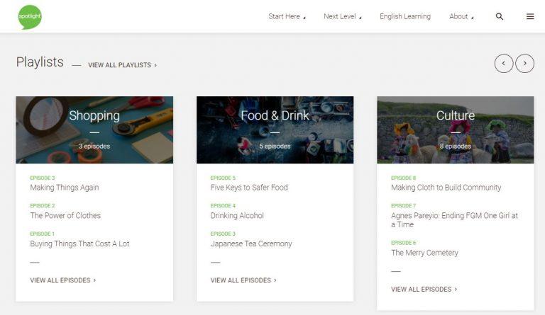 Spotlight English - Phương pháp phát thanh đặc biệt