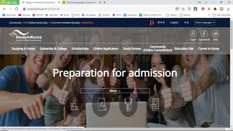 tự học tiếng hàn