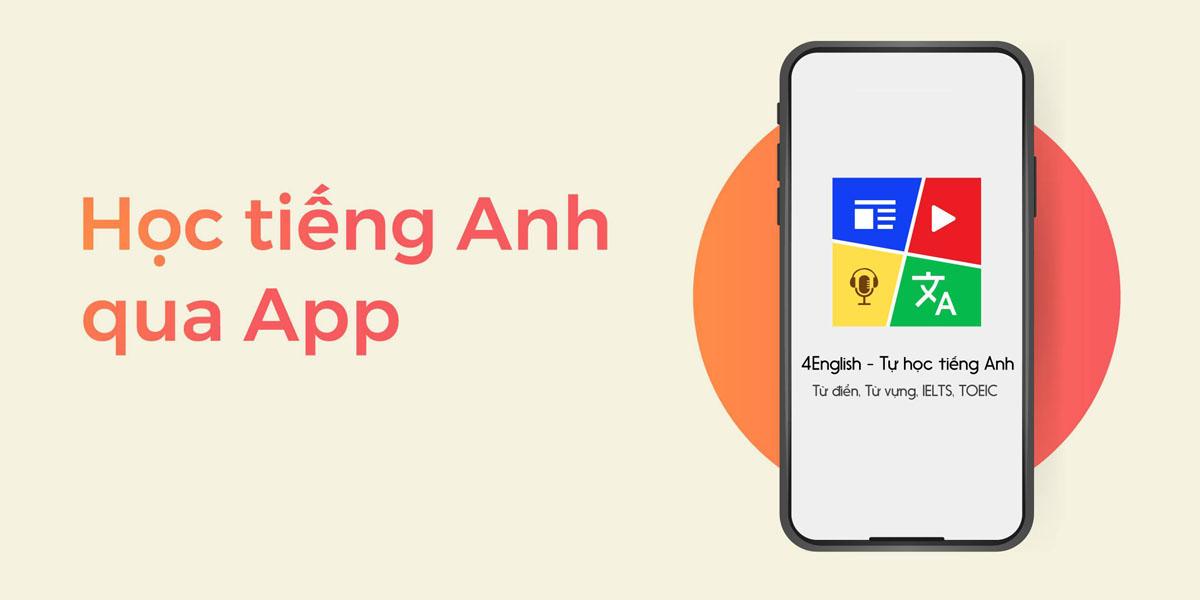App học từ vựng tiếng Anh miễn phí 4English