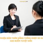 Cách giới thiệu bản thân bằng tiếng Nhật đi du học ghi điểm tuyệt đối