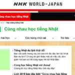 Các trang web học tiếng Nhật miễn phí hiệu quả