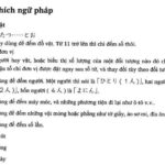 Ngữ pháp tiếng Nhật bài 11 trong giáo trình Minna no Nihongo