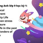 Tổng hợp 300+ từ vựng tiếng Anh lớp 9 từ cơ bản đến nâng cao theo chương trình SGK mới