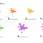 Tổng hợp bài tập về màu sắc tiếng Anh cho trẻ em mẫu giáo