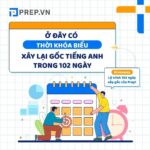 Thời gian biểu học tiếng Anh cho người mất gốc trong 102 ngày