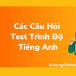 Các Câu Hỏi Test Trình Độ Tiếng Anh (Cực Hay)
