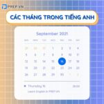 Bộ từ vựng về các tháng trong tiếng Anh đầy đủ giúp bạn học tập tốt