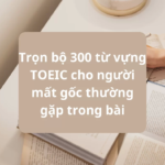 Trọn bộ 300 từ vựng TOEIC cho người mất gốc thường gặp trong bài