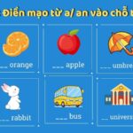 BÀI TẬP TIẾNG ANH LỚP 1 VỀ NGỮ PHÁP VÀ TỪ VỰNG (CÓ ĐÁP ÁN)