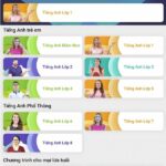 Học tiếng anh online 123 trên pc và trên điện thoại