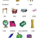 Từ vựng tiếng Anh qua hình ảnh miễn phí về dụng cụ học tập