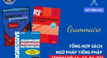 TỔNG HỢP SÁCH NGỮ PHÁP, TỪ VỰNG TIẾNG PHÁP (A1, A2, B1, B2)